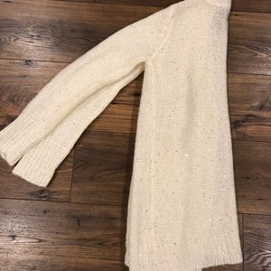 Dressy cream cardigan!